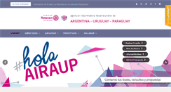 Desktop Screenshot of airaup.org